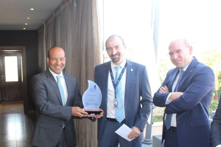 GIG - Jordan Names Yanal Al Agha "Employee of the Month" for July 2019