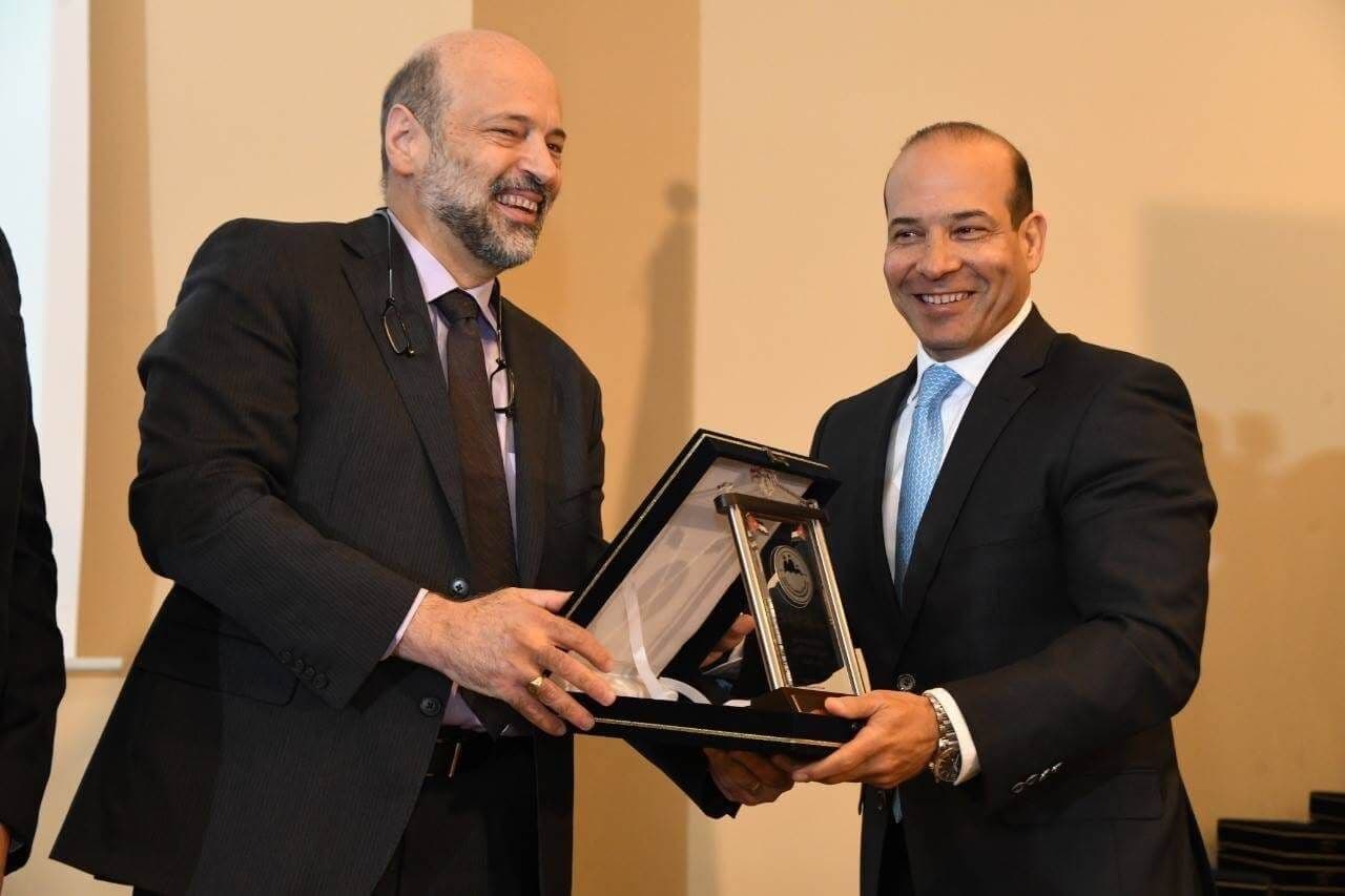 The Prime Minister Honor's Dr. Ali Al Wazani in the Jordanian Association For Medical Insurance Conference