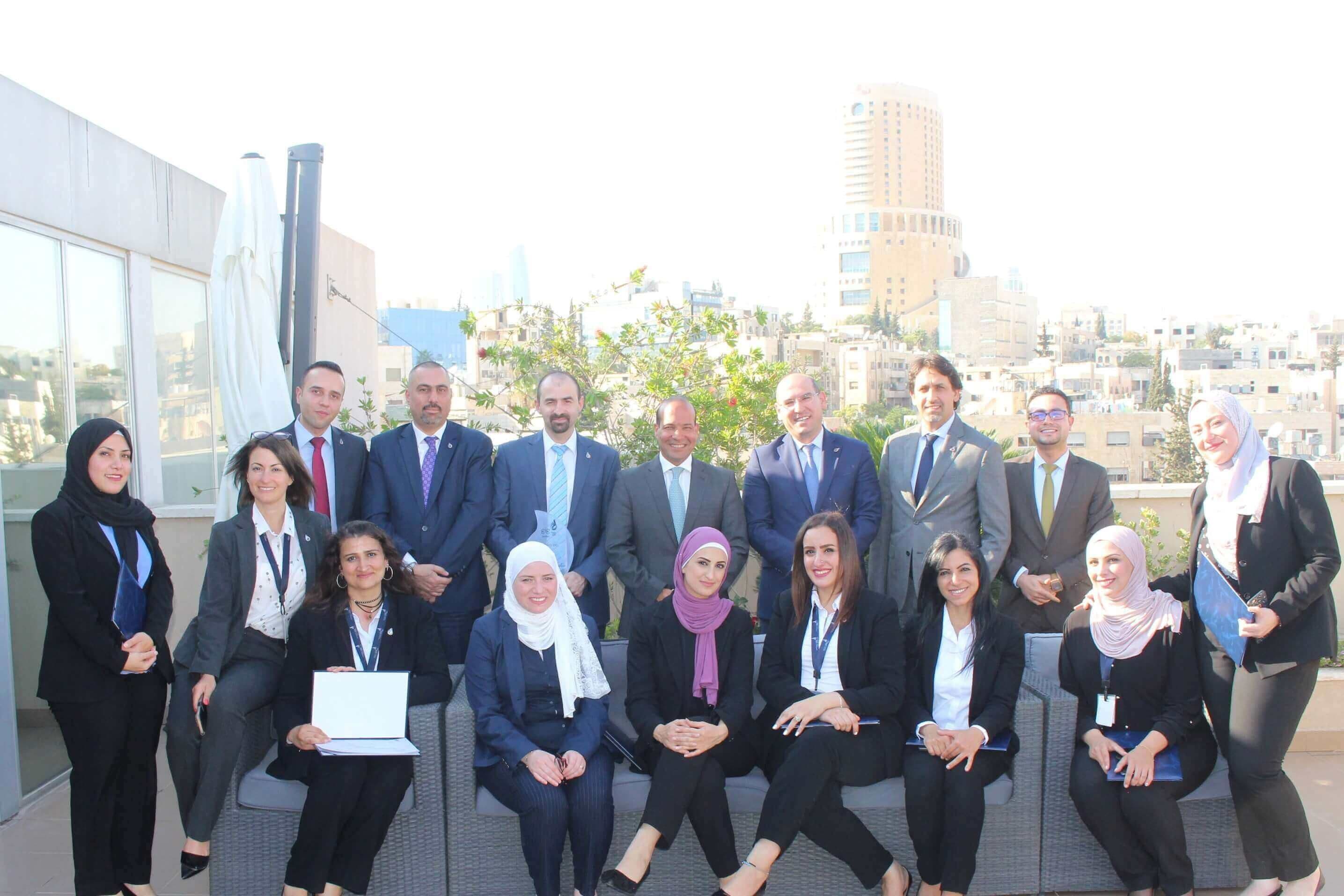 GIG - Jordan Holds Training Certificate Awarding Ceremony for Two Courses