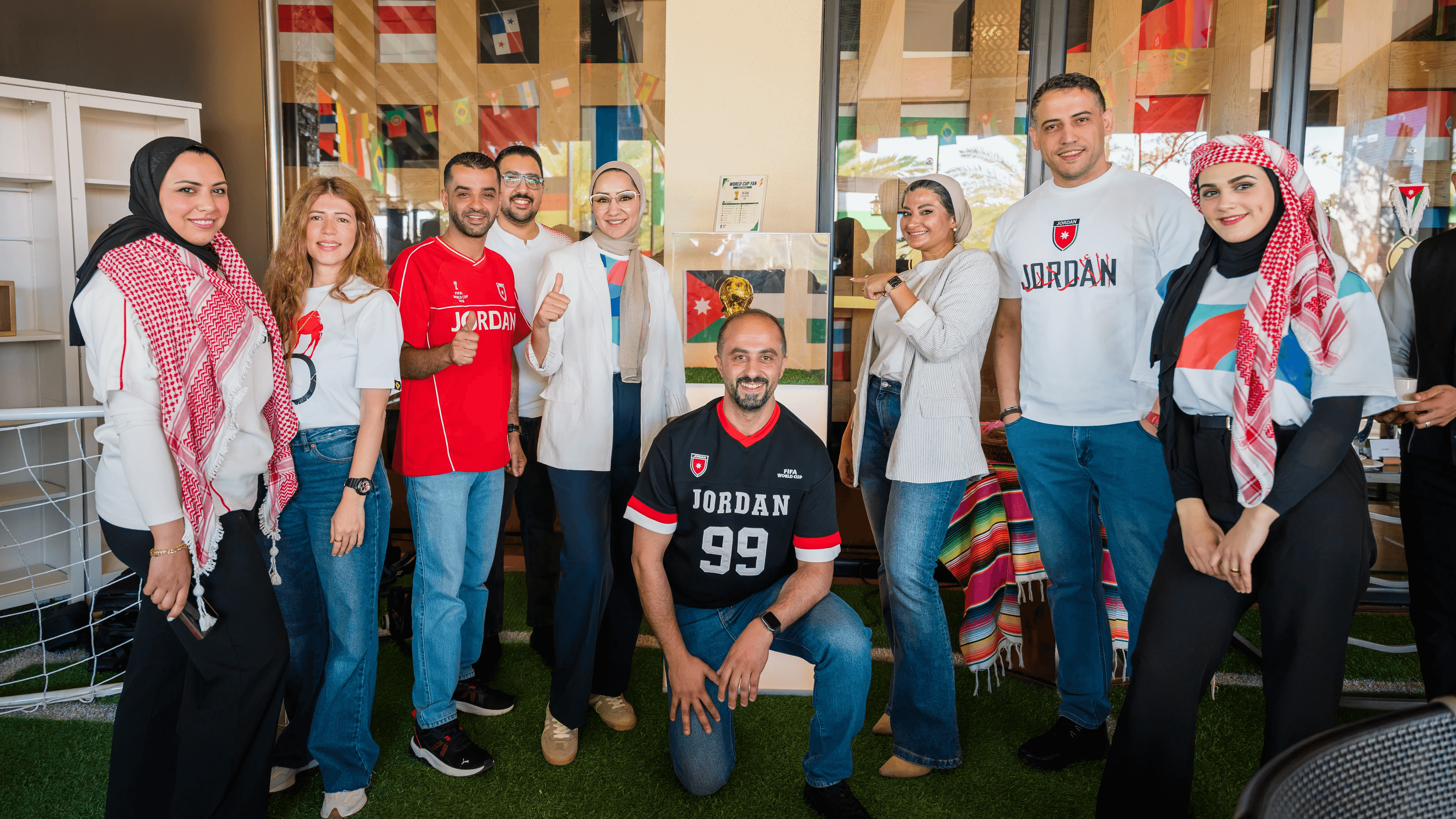 مباراة الأردن والجزائر